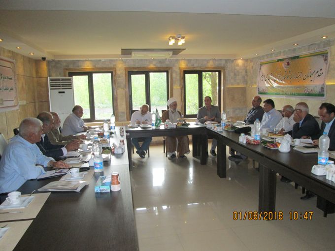 جلسه مسئولین شعبات انجمن  خیریه حمایت از بیماران کلیوی استان گیلان