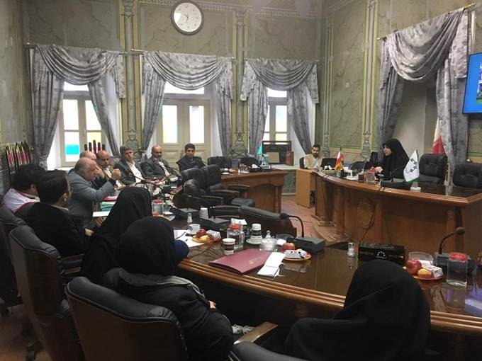 حضور‌ حاج آقا رضوان مدیر انجمن حمایت از بیماران کلیوی گیلان در شصت و چهارمین جلسه کمیسیون بهداشت