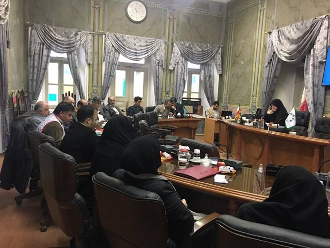 حضور‌ حاج آقا رضوان مدیر انجمن حمایت از بیماران کلیوی گیلان در شصت و چهارمین جلسه کمیسیون بهداشت