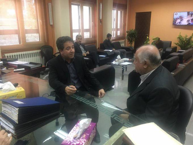 ملاقات مدیر انجمن کلیوی گیلان با مدیرکل راه و شهرسازی استان